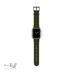 Scottish Bisset Clan Tartan Watch Band Apple Watch Style Scottish Plaid Tartan Plaid