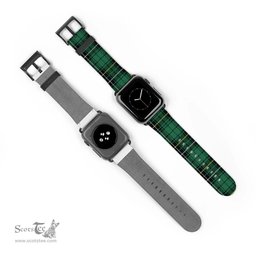 Scottish MacAlpine or MacAlpin Ancient Clan Tartan Watch Band Apple Watch Style Scottish Plaid Tartan Plaid