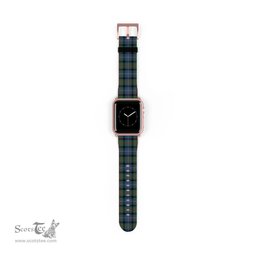 Scottish Cameron of Erracht Ancient Clan Tartan Watch Band Apple Watch Style Scottish Plaid Tartan Plaid