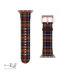 Scottish Christie Clan Tartan Watch Band Apple Watch Style Scottish Plaid Tartan Plaid