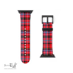 Scottish Straiton Clan Tartan Watch Band Apple Watch Style Scottish Plaid Tartan Plaid