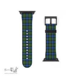 Scottish MacLaren Ancient Clan Tartan Watch Band Apple Watch Style Scottish Plaid Tartan Plaid