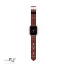 Scottish Lindsay Weathered Clan Tartan Watch Band Apple Watch Style Scottish Plaid Tartan Plaid