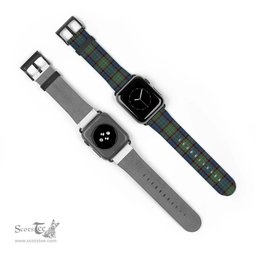 Scottish Nicolson Hunting Ancient Clan Tartan Watch Band Apple Watch Style Scottish Plaid Tartan Plaid