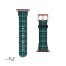 Scottish MacNeil of Colonsay Ancient Clan Tartan Watch Band Apple Watch Style Scottish Plaid Tartan Plaid