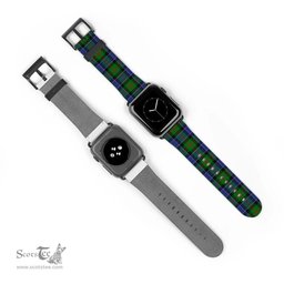 Scottish Paterson Clan Tartan Watch Band Apple Watch Style Scottish Plaid Tartan Plaid