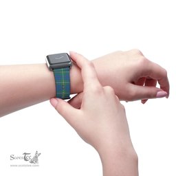 Scottish MacIntyre Hunting Ancient Clan Tartan Watch Band Apple Watch Style Scottish Plaid Tartan Plaid