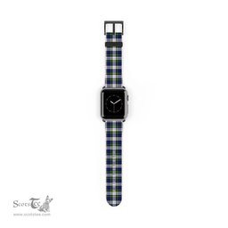 Scottish Gordon Dress Modern Clan Tartan Watch Band Apple Watch Style Scottish Plaid Tartan Plaid
