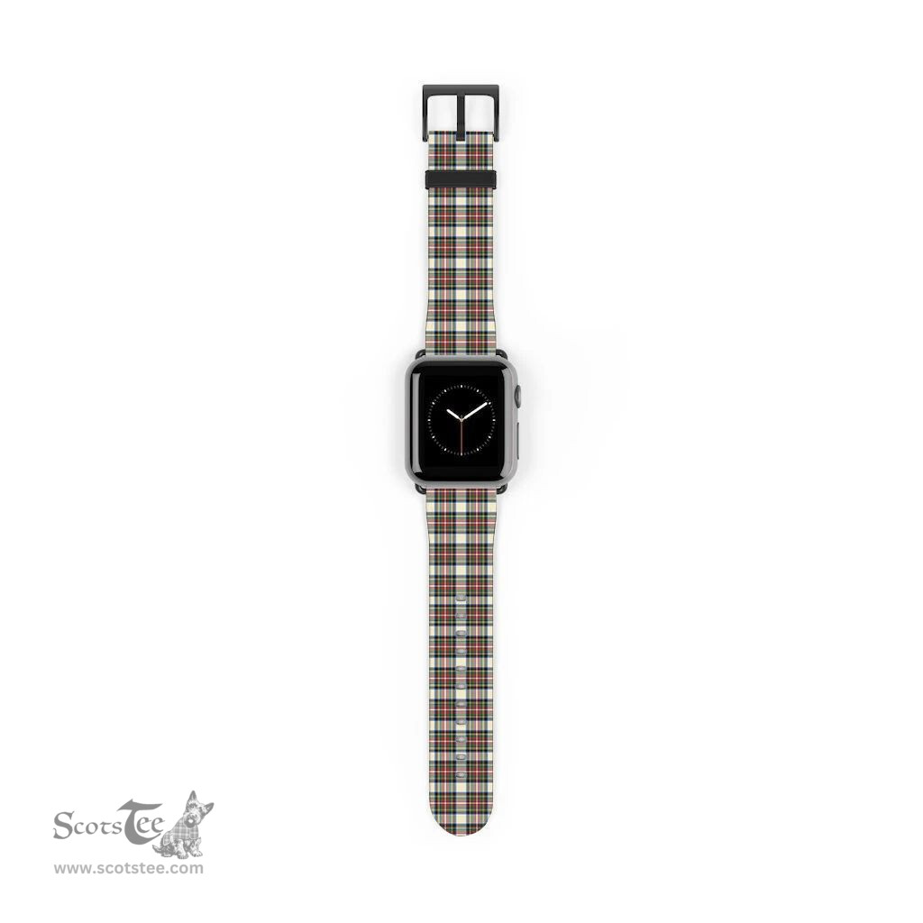Scottish Stewart Dress Ancient Clan Tartan Watch Band Apple Watch Style Scottish Plaid Tartan Plaid