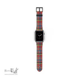 Scottish Ogilvie of Airlie Ancient Clan Tartan Watch Band Apple Watch Style Scottish Plaid Tartan Plaid
