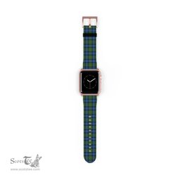 Scottish MacLaren Ancient Clan Tartan Watch Band Apple Watch Style Scottish Plaid Tartan Plaid