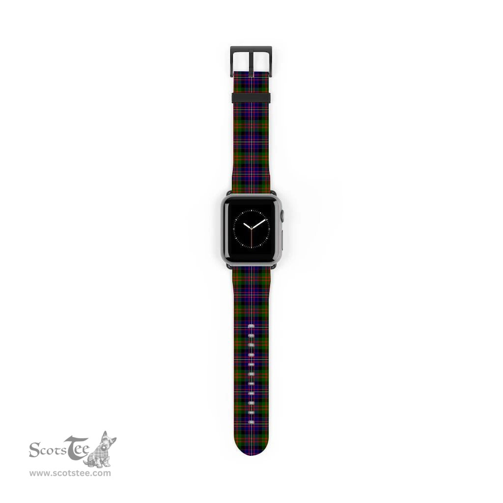 Scottish Cameron of Erracht Modern Clan Tartan Watch Band Apple Watch Style Scottish Plaid Tartan Plaid
