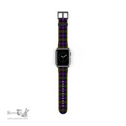 Scottish Cameron of Erracht Modern Clan Tartan Watch Band Apple Watch Style Scottish Plaid Tartan Plaid