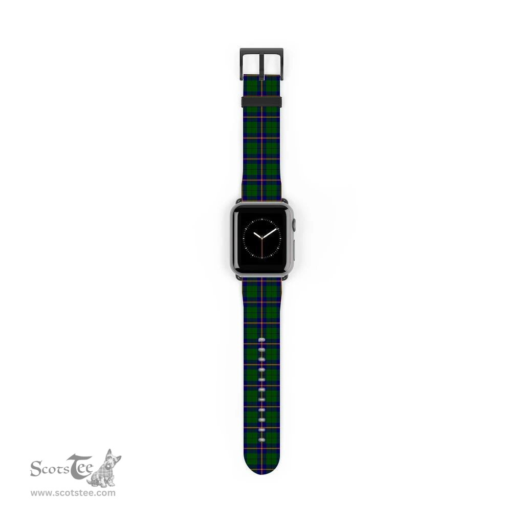 Scottish Carmichael Modern Clan Tartan Watch Band Apple Watch Style Scottish Plaid Tartan Plaid