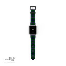 Scottish Carmichael Modern Clan Tartan Watch Band Apple Watch Style Scottish Plaid Tartan Plaid