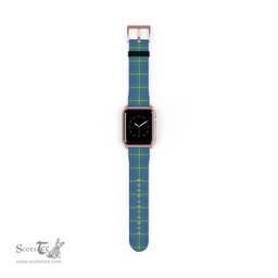 Scottish MacIntyre Hunting Ancient Clan Tartan Watch Band Apple Watch Style Scottish Plaid Tartan Plaid