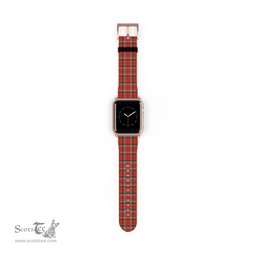Scottish Robertson Weathered Clan Tartan Watch Band Apple Watch Style Scottish Plaid Tartan Plaid