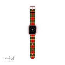 Scottish Gibson Clan Tartan Watch Band Apple Watch Style Scottish Plaid Tartan Plaid