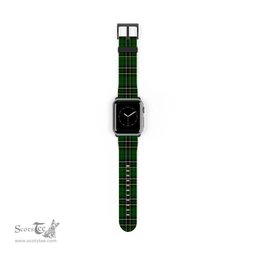 Scottish MacAlpine or MacAlpin Modern Clan Tartan Watch Band Apple Watch Style Scottish Plaid Tartan Plaid