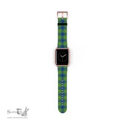 Scottish Johnston Ancient Clan Tartan Watch Band Apple Watch Style Scottish Plaid Tartan Plaid