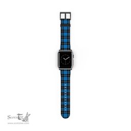 Scottish Ramsay Blue Ancient Clan Tartan Watch Band Apple Watch Style Scottish Plaid Tartan Plaid