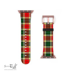 Scottish Gibson Clan Tartan Watch Band Apple Watch Style Scottish Plaid Tartan Plaid