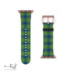 Scottish Johnston Ancient Clan Tartan Watch Band Apple Watch Style Scottish Plaid Tartan Plaid