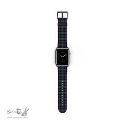 Scottish Rose Hunting Modern Clan Tartan Watch Band Apple Watch Style Scottish Plaid Tartan Plaid