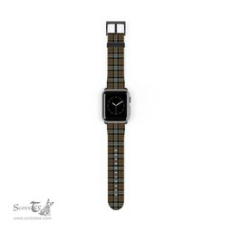 Scottish Graham of Menteith Weathered Clan Tartan Watch Band Apple Watch Style Scottish Plaid Tartan Plaid