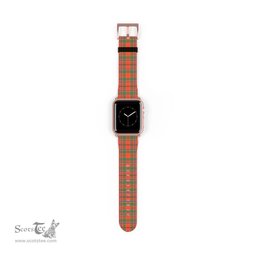Scottish Munro Ancient Clan Tartan Watch Band Apple Watch Style Scottish Plaid Tartan Plaid