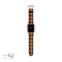 Scottish Buchanan Modern Clan Tartan Watch Band Apple Watch Style Scottish Plaid Tartan Plaid