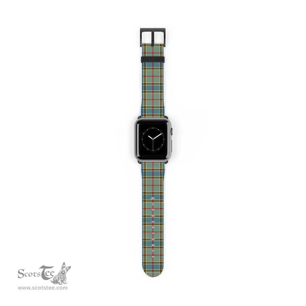 Scottish Balfour Blue Clan Tartan Watch Band Apple Watch Style Scottish Plaid Tartan Plaid