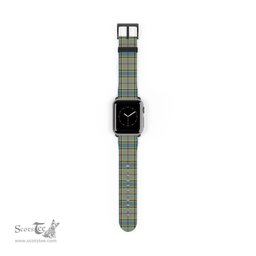 Scottish Balfour Blue Clan Tartan Watch Band Apple Watch Style Scottish Plaid Tartan Plaid