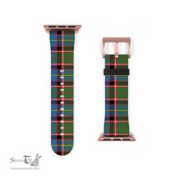Scottish Glass Clan Tartan Watch Band Apple Watch Style Scottish Plaid Tartan Plaid