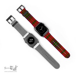 Scottish MacDowall Clan Tartan Watch Band Apple Watch Style Scottish Plaid Tartan Plaid