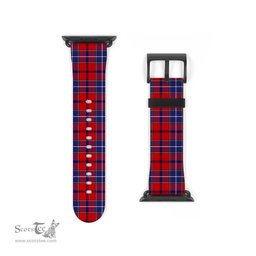 Scottish Wishart Dress Clan Tartan Watch Band Apple Watch Style Scottish Plaid Tartan Plaid