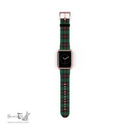 Scottish Chisholm Hunting Ancient Clan Tartan Watch Band Apple Watch Style Scottish Plaid Tartan Plaid