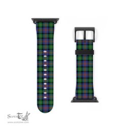 Scottish Logan Ancient Clan Tartan Watch Band Apple Watch Style Scottish Plaid Tartan Plaid