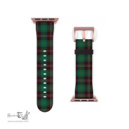 Scottish Chisholm Hunting Ancient Clan Tartan Watch Band Apple Watch Style Scottish Plaid Tartan Plaid