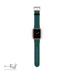 Scottish Lyon Clan Tartan Watch Band Apple Watch Style Scottish Plaid Tartan Plaid