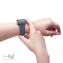 Scottish Stewart of Appin Hunting Ancient Clan Tartan Watch Band Apple Watch Style Scottish Plaid Tartan Plaid