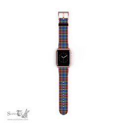 Scottish Bethune Clan Tartan Watch Band Apple Watch Style Scottish Plaid Tartan Plaid