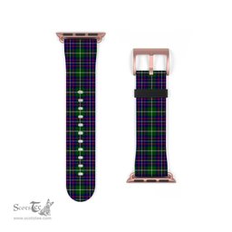 Scottish Inglis Modern Clan Tartan Watch Band Apple Watch Style Scottish Plaid Tartan Plaid