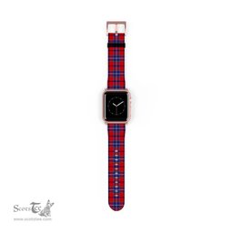 Scottish Wishart Dress Clan Tartan Watch Band Apple Watch Style Scottish Plaid Tartan Plaid