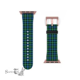 Scottish Lyon Clan Tartan Watch Band Apple Watch Style Scottish Plaid Tartan Plaid