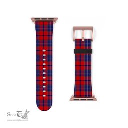 Scottish Wishart Dress Clan Tartan Watch Band Apple Watch Style Scottish Plaid Tartan Plaid
