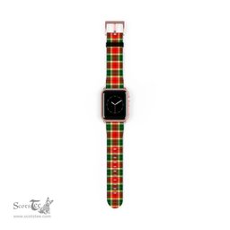Scottish Gibbs Clan Tartan Watch Band Apple Watch Style Scottish Plaid Tartan Plaid