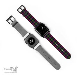 Scottish Logan Modern Clan Tartan Watch Band Apple Watch Style Scottish Plaid Tartan Plaid
