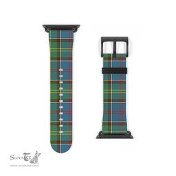 Scottish Whitelaw Clan Tartan Watch Band Apple Watch Style Scottish Plaid Tartan Plaid