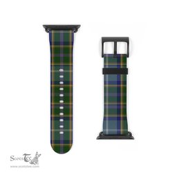 Scottish Manx National Clan Tartan Watch Band Apple Watch Style Scottish Plaid Tartan Plaid